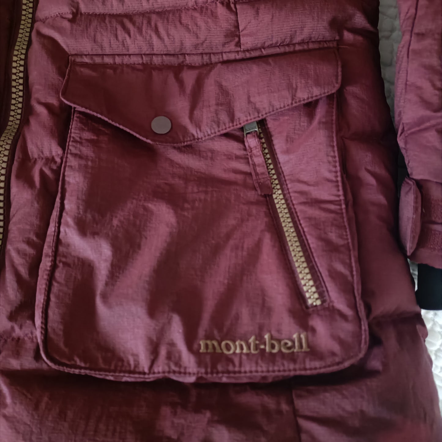 Montbell fur lined hood parka