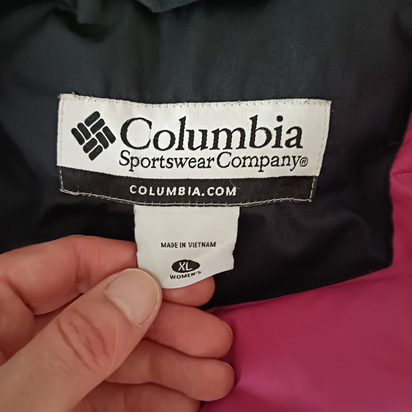 Columbia puffer jacket