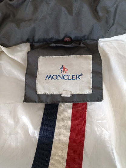 Moncler padded coat with jersey trims