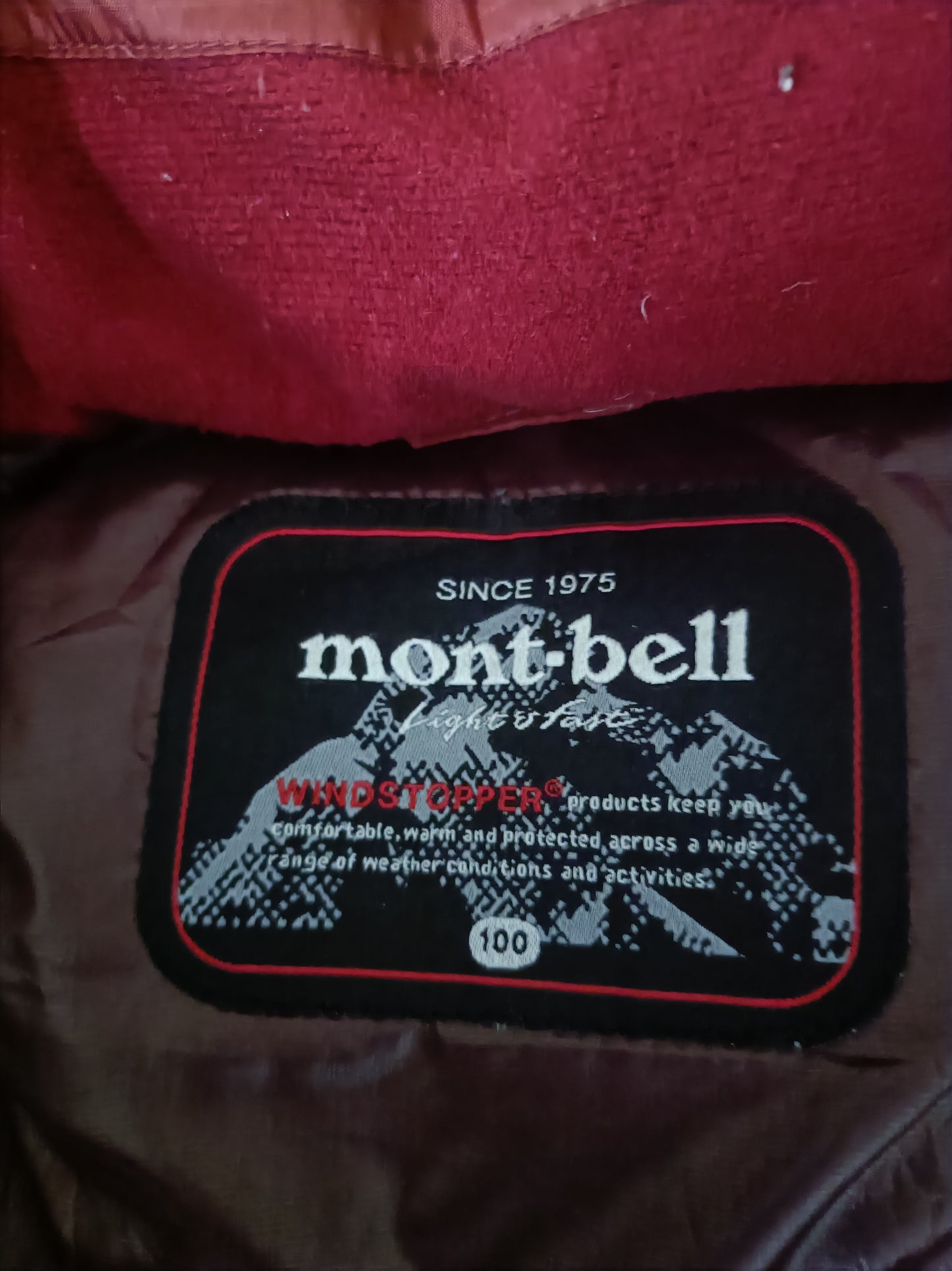 Montbell padded coat