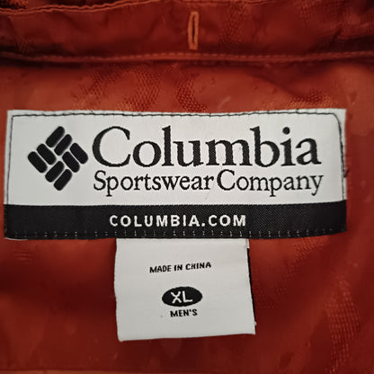 Columbia jacquard puffer jacket