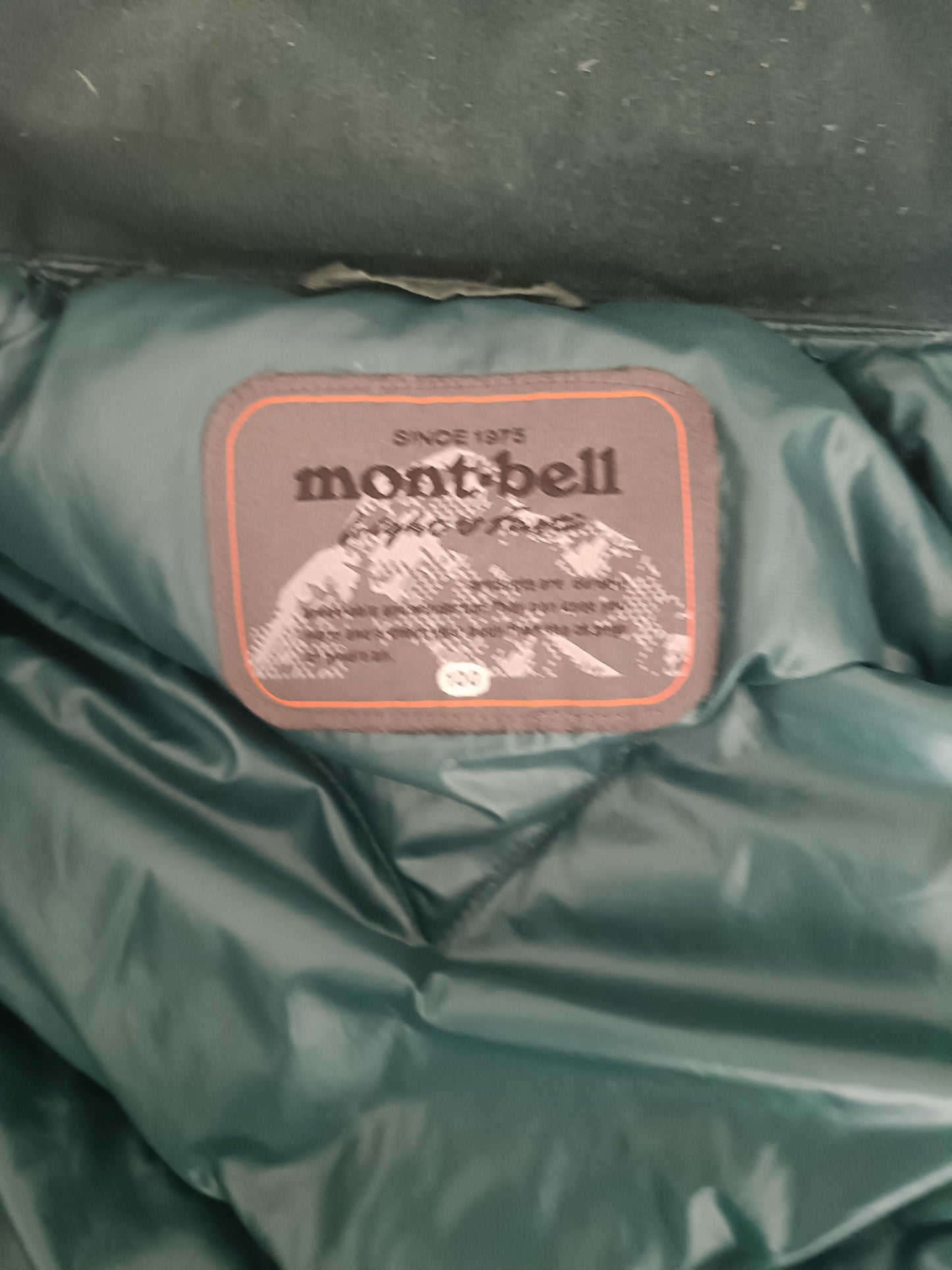 Montbell padded coat